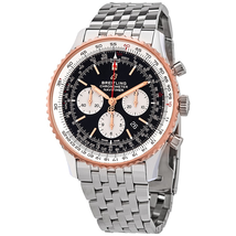Breitling Navitimer 1 Chronograph Automatic Chronometer Black Dial Men's Watch UB0127211B1A1