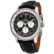 Breitling Navitimer 1 Chronograph Automatic Chronometer Black Dial Men's Watch AB0127211B1X1