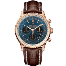 Breitling Navitimer 1 Chronograph Automatic Chronometer Blue Dial Men's Watch RB0121211C1P2