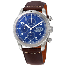Breitling Navitimer 8 Chronograph Automatic Chronometer Blue Dial Men's Watch A13314101C1X2