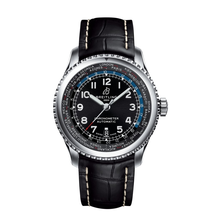 Breitling Navitimer 8 Unitime Automatic Black Dial Men's Watch AB3521U41B1P1