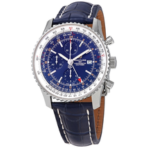 Breitling Navitimer Chronograph Automatic Blue Dial Men's Watch A24322121C2P2