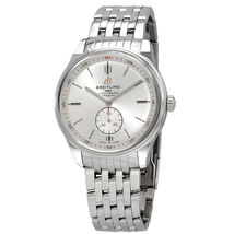 Breitling Premier Automatic Chronometer Silver Dial Men's Watch A37340351G1A1