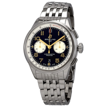 Breitling Premier Chronograph Automatic Black Dial Men's Watch AB0118A21B1A1