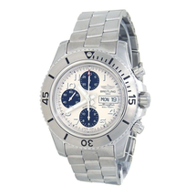 Breitling Super Ocean Chronograph Steelfish Automatic Chronometer White Dial Men's Watch A13341 A13341-whiteface