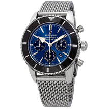 Breitling Superocean Heritage II Chronograph Automatic Blue Dial Men's Watch AB0162121C1A1