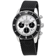 Breitling Superocean Heritage II Chronograph Automatic Chronometer Silver Dial Men's Watch AB0162121G1S1