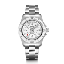 Breitling Breitling Superocean II Automatic Chronometer Hurricane White Dial Ladies Watch A17312D21A1A1 A17312D21A1A1