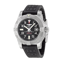 Breitling Avenger II Seawolf Black Dial Black Rubber Automatic Men's Watch  A1733110-BC31BKPD3 A1733110-BC31-153S-A20DSA.2