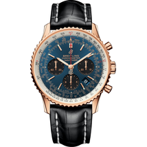 Breitling Navitimer 1 Chronograph Automatic Chronometer Blue Dial Men's Watch RB0121211C1P1
