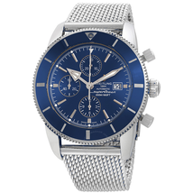 Breitling Superocean Heritage II Chronograph Automatic Chronometer Blue Dial Men's Watch A1331216/C963SS A1331216-C963-152A