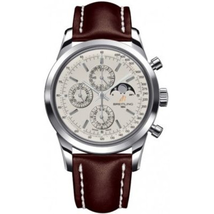 Breitling Transocean Chronograph 1461 Brown Leather Men's Watch A1931012-G750BRLT