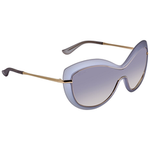 Ferragamo Ferragamo Grey Shield Ladies Sunglasses SF759S45656 SF759S45656