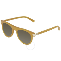 Ferragamo Matte Butter Scotch Rectangular Sunglasses SF787S 729 51 SF787S 729 51