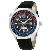 Brooklyn Watch Co. Brooklyn Casual Cadman Swiss Quartz GMT Men's Watch 206-M1221