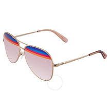 Ferragamo Ladies Sunglasses Rose Gold SF172S