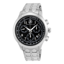 Brooklyn Watch Co. Brooklyn Prince Swiss Quartz Chronograph Black Dial Men's Watch 204-M1212