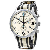 Brooklyn Watch Co. Bedford Brownstone II Chronograph Quartz Men's Watch 309-CRM-1