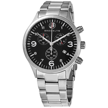 Brooklyn Watch Co. Bedford Brownstone Quartz Black Dial Men's Watch 308-BLK-3