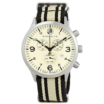 Brooklyn Watch Co. Bedford Brownstone Chronograph Men's Watch 309-L-016-NSBGS