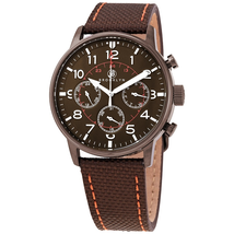 Brooklyn Watch Co. Greenpoint Quartz Brown Dial Men's Watch 8125Q3