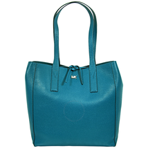 Michael Kors Pebbled Leather Tote- Teal 30F8SX5T3L-402