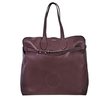 Burberry Large Soft Leather Belt Bag- Deep Claret 8006555