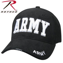 Nón Quân Nhân Rothco 9385 "Army" Insignia Cap (Black)