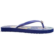 Tory Burch Ladies Sandal Flip Flops Bluette Printed Thin Flip Flop Size 5 37149-461