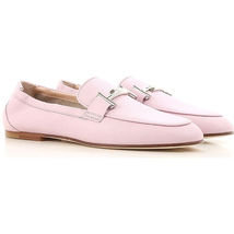 Tod's Ladies Light Pink Leather Footwear Loafers XXW79A0X0105J1L020