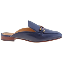 Tory Burch Ladies Loafer Loafer Navy Amelia Backless Loafer 48282-430