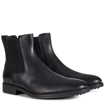 Tod's Men's Black Leather Boots XXM0RQ00P20D90B999