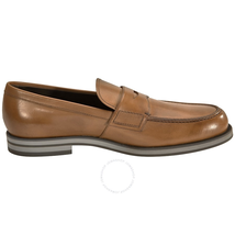 Tod's Men's Brown Semi-Glossy Leather Loafers XXM0XX00010D909996
