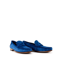 Tod's Men's  Leather Loafers in Whale Blue XXM11A00010RE0U826