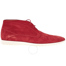 Tod's Men's Ruby Suede Lace-up Chukka Boots XXM0TF00D80RE0R402