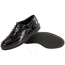 Tod's Womens Leather Brogue Lace-Ups in Black XXW0WX00N50SHAB999