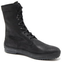 Tod's Men's  Black Winter Lace Up Ankle Boots XXM0HW00500A14B999