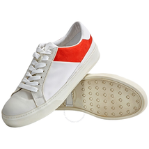 Tod's Womens Color Block Sneakers in White/Juice XXW0XK0O290CIS0Y51