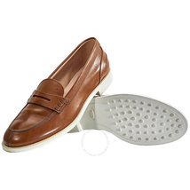 Tod's Womens Leather Mocassins in Cocoa XXW0VK0L100D90S801