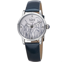 Burgi Quartz Diamond White Dial Ladies Watch BUR173BU