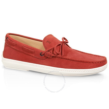 Tod's Men's Dark Orange Red Slip-On Shoes XXM0MA00050ENKR007