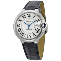 Cartier Ballon Bleu Automatic Silver Dial Men's Watch W69016Z4