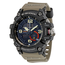 Casio G-Shock Black Dial Tan Resin Strap Men's Watch GG1000-1A5