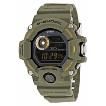 Casio G-Shock Digital Dial Green Resin Men's Watch GW9400-3CR