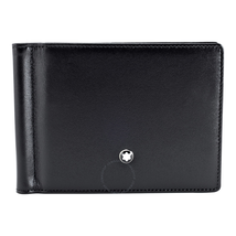 Montblanc Meisterstück 6 CC Men's Leather Wallet With Money Clip 5525