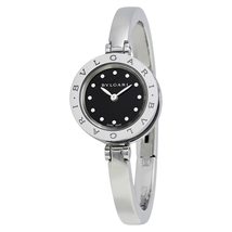 Bvlgari B.Zero1 Black Dial Stainless Steel Ladies Watch 102419