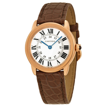 Cartier Ronde Solo De  Silver Dial Ladies Watch W6701007