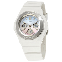 Casio Casio Baby-G Perpetual Alarm Chronograph Quartz Analog-Digital White Dial Ladies Watch BGA-100ST-7ADR BGA-100ST-7ADR