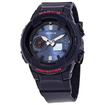 Casio Casio Baby-G Perpetual Alarm World Time Chronograph Quartz Analog-Digital Blue Dial Ladies Watch BGA-230S-2ADR BGA-230S-2ADR