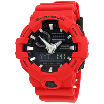 Casio G-Shock Red Resin Men's Watch GA-700-4ACR